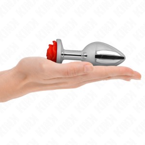 KINK - PLUG ANAL ROSE RED SUURUS L